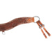 Flower Tooled Tripping Collar with Buckstitch Tack - Breast Collars Teskey's   
