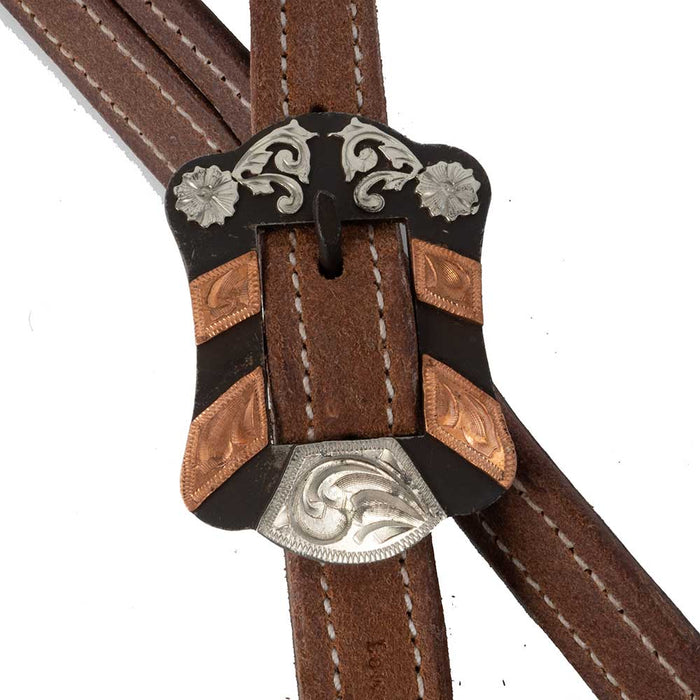 Cowperson Tack 3/4" Slit Ear Headstall Tack - Headstalls Cowperson Tack   