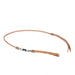 Teskey's Beaded Over-N-Under with Rawhide Accents Tack - Whips, Crops & Quirts Teskey's Silver/Black/Turquoise  