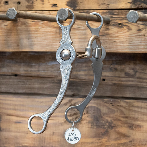 Josh Ownbey Cowboy Line Twisted Port Correction Bit  C384 Tack - Bits Josh Ownbey   