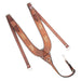 Teskey's Roughout Pulling Collar with Rawhide Tack - Breast Collars Teskey's Heavy Oil  