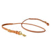 Teskey's Rolled Center Roper Reins Tack - Reins Teskey's