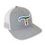 Teskey's T Logo Cap - Heather Grey/White, Serape/White Logo TESKEY'S GEAR - Baseball Caps RICHARDSON   
