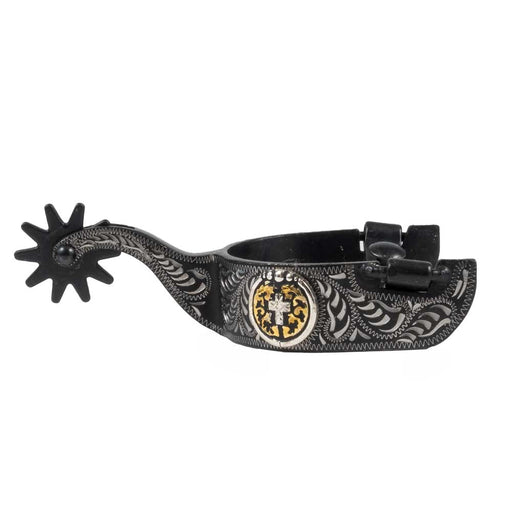 Metalab Cross Concho Mens Spurs Tack - Spurs Metalab   