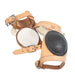 Formay Skid Boots with Stainless Steel Hardware Tack - Leg Protection Formay Russet  