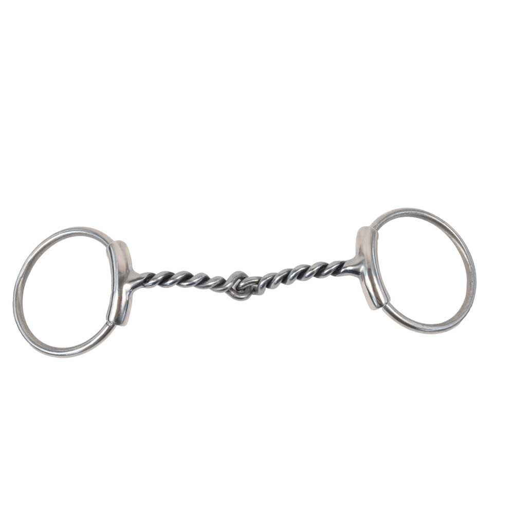 Metalab Bernard Fonck O-Ring Twisted Snaffle Bit Tack - Bits, Spurs & Curbs - Bits Metalab   