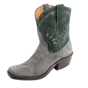 Rios of Mercedes Light Lead Suede Shortie Boot WOMEN - Footwear - Boots - Booties Rios of Mercedes Boot Co.   