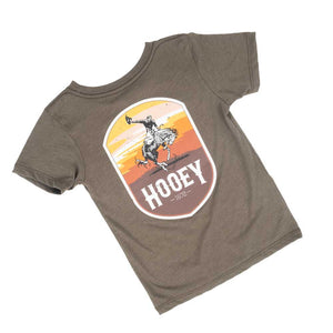 Hooey Youth "Cheyenne" Graphic Crew Tee - Java KIDS - Boys - Clothing - T-Shirts & Tank Tops Hooey   