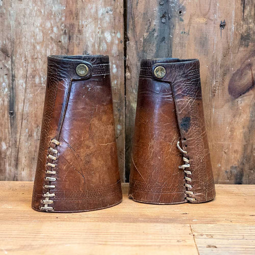 Antique Leather Cuffs Collectibles Teskey's   