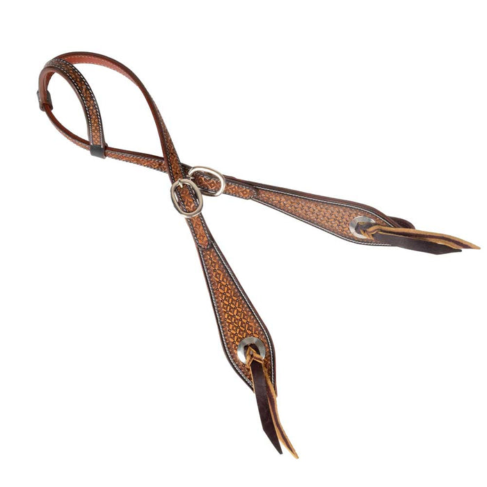NEW Teskey's 3/4" Studded Diamond One Ear Headstall Sale Barn Teskey's   