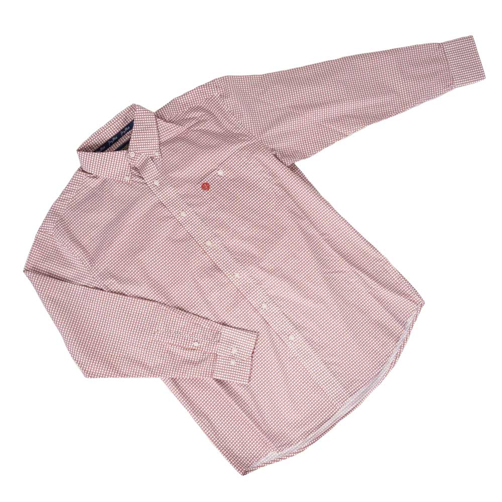 Wrangler George Strait Geo Print Button Shirt MEN - Clothing - Shirts - Long Sleeve Shirts Wrangler   