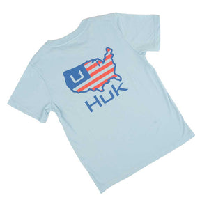 Huk Youth American Huk Tee KIDS - Boys - Clothing - Shirts - Short Sleeve Shirts Huk   