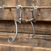 Kerry Kelley 7 Smooth Dog Bone Bit w/Rings Tack - Bits Kerry Kelley