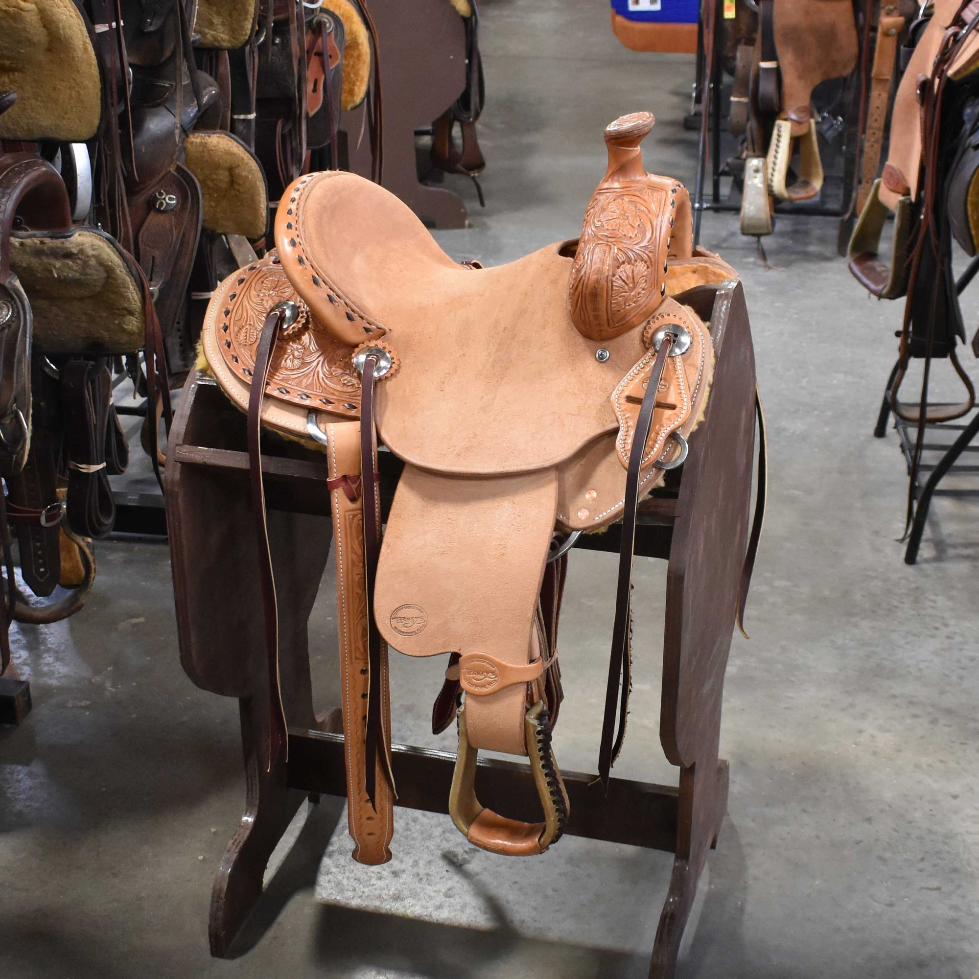 12" TESKEY'S PONY SADDLE Saddles TESKEY'S SADDLERY LLC   