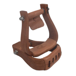 Nettles 2" Chisholm Stirrups Tack - Saddle Accessories Nettles Gunstock  