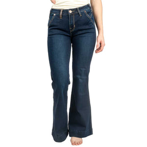 Rock & Roll Denim Slant Pocket Trouser Jean WOMEN - Clothing - Jeans Panhandle   