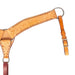 Teskey's Roughout Buckstitch Breast Collar Tack - Breast Collars Teskey's Light Oil  
