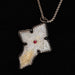 Comstock Heritage Carved Mother of Pearl Cross Necklace WOMEN - Accessories - Jewelry - Necklaces Comstock Heritage   