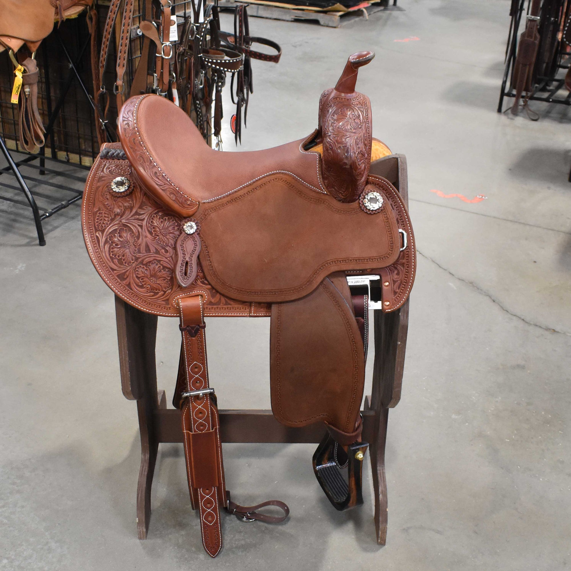 14" MARTIN FX3 BARREL SADDLE Saddles Martin Saddlery   