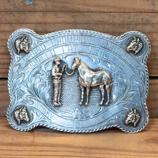 Amarillo Stock Show Vintage Belt Buckle ACCESSORIES - Additional Accessories - Buckles MISC