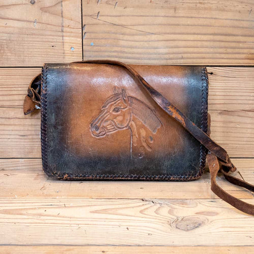 Vintage Leather Mexican Purse Collectibles MISC