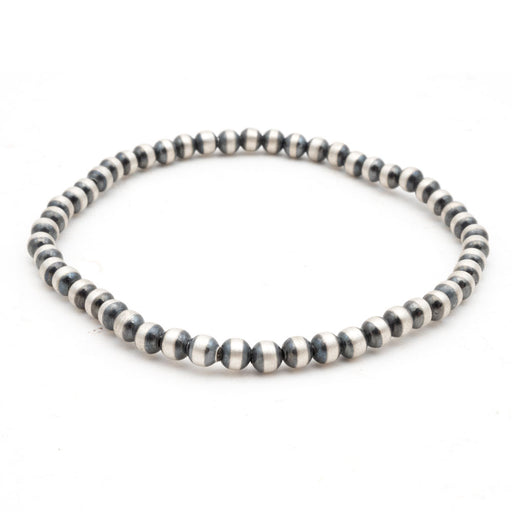 4mm Desert Pearl Stretch Bracelet WOMEN - Accessories - Jewelry - Bracelets Sunwest Silver   