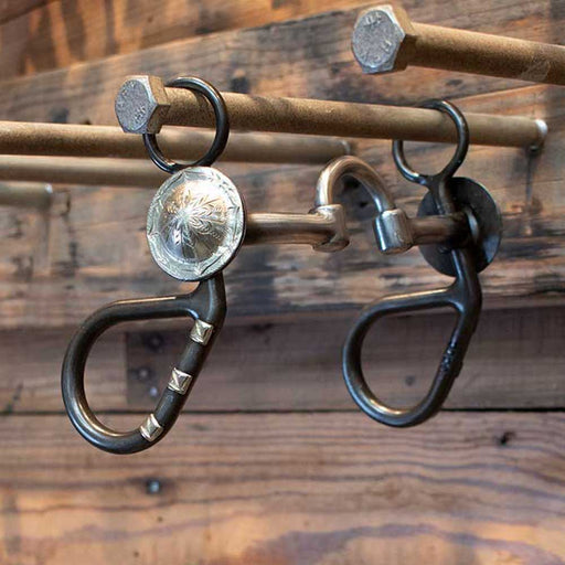 Teskey's Short Concho Low Correction Bit Tack - Bits Teskey's   