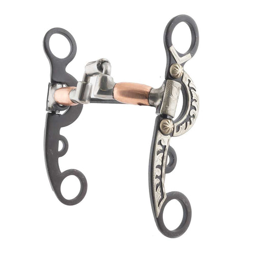 Hinged Correction Mouth Bit with Copper Rollers Tack - Bits Formay   