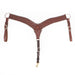 Teskey's Slickout Breast Collar w/Running W Border Tack - Breast Collars Teskey's Heavy Oil