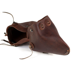 Monkey Nose Leather Tapadero Stirrups Tack - Saddle Accessories Teskey's   