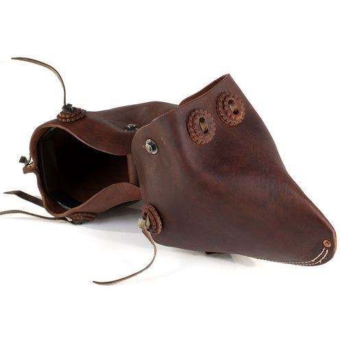 Teskey's Monkey Nose Leather Tapadero Stirrups Tack - Saddle Accessories Teskey's