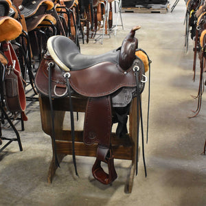 17" CIRCLE Y OAK GROVE TRAIL SADDLE Saddles Circle Y Saddlery   