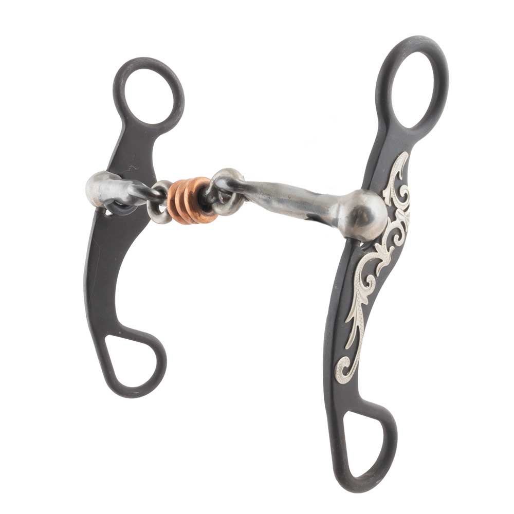 Antique Brown Floral Bit - Teskeys