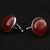 Red Stone Cuff Links MEN - Accessories - Jewelry & Cuff Links MISC   