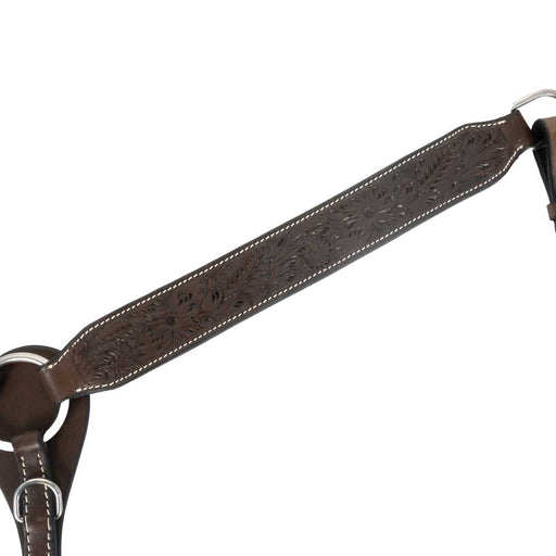 Teskey's 2" Floral Straight Argentinian Breast Collar Tack - Breast Collars Teskey's   
