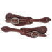 Teskey's Latigo Buckaroo Spur Straps Tack - Spur Straps Teskey's