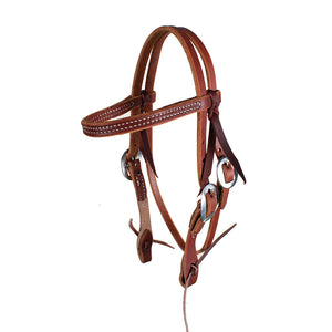 Teskey's Pony Browband Headstall Tack - Headstalls Teskey's Heavy Oil  