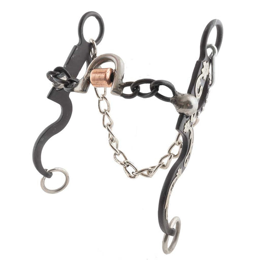 Ported Chain Bit with Copper Roller Tack - Bits Formay   