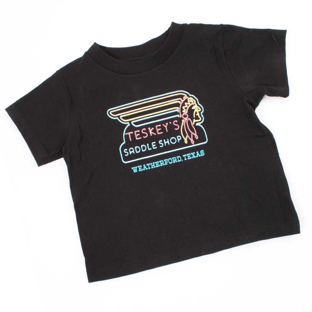 Teskey's Toddler Neon Navajo Tee - Black TESKEY'S GEAR - Youth SS Shirts OURAY SPORTSWEAR   