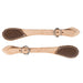 Teskey's Roughout Spur Straps Tack - Spur Straps Teskey's   