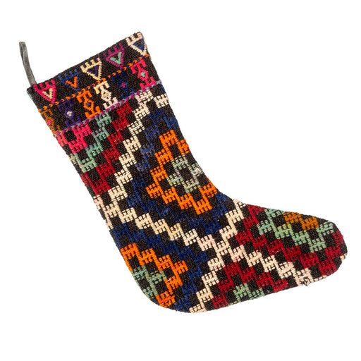 Vintage Kilim Christmas Stocking HOME & GIFTS - Home Decor - Seasonal Decor Teskey's   
