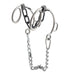 Stainless Steel 6" Chain Gag Bit Tack - Bits Formay   