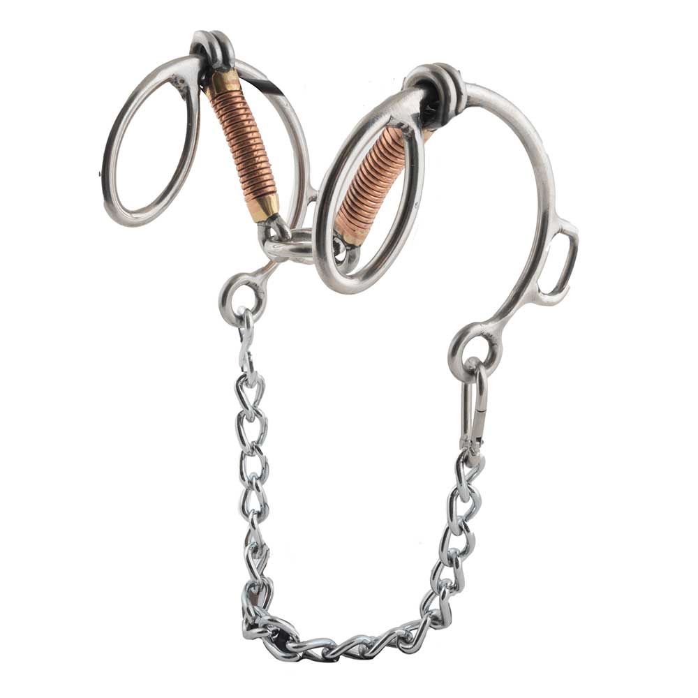 Stainless Steel 6.5" Lifesaver Mouth Gag Bit Tack - Bits, Spurs & Curbs - Bits Formay   