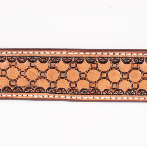 Teskey's Floral Tooled Belt