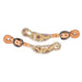 Teskey's Youth Studded Sunflower Spur Straps Tack - Spur Straps Teskey's