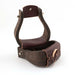 Partrade Open Range 3-1/4" Wooden Bell Stirrups Tack - Saddle Accessories Partrade