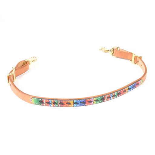 Teskey's Serape Wither Strap with Black Buckstitch Tack - Breast Collars Teskey's
