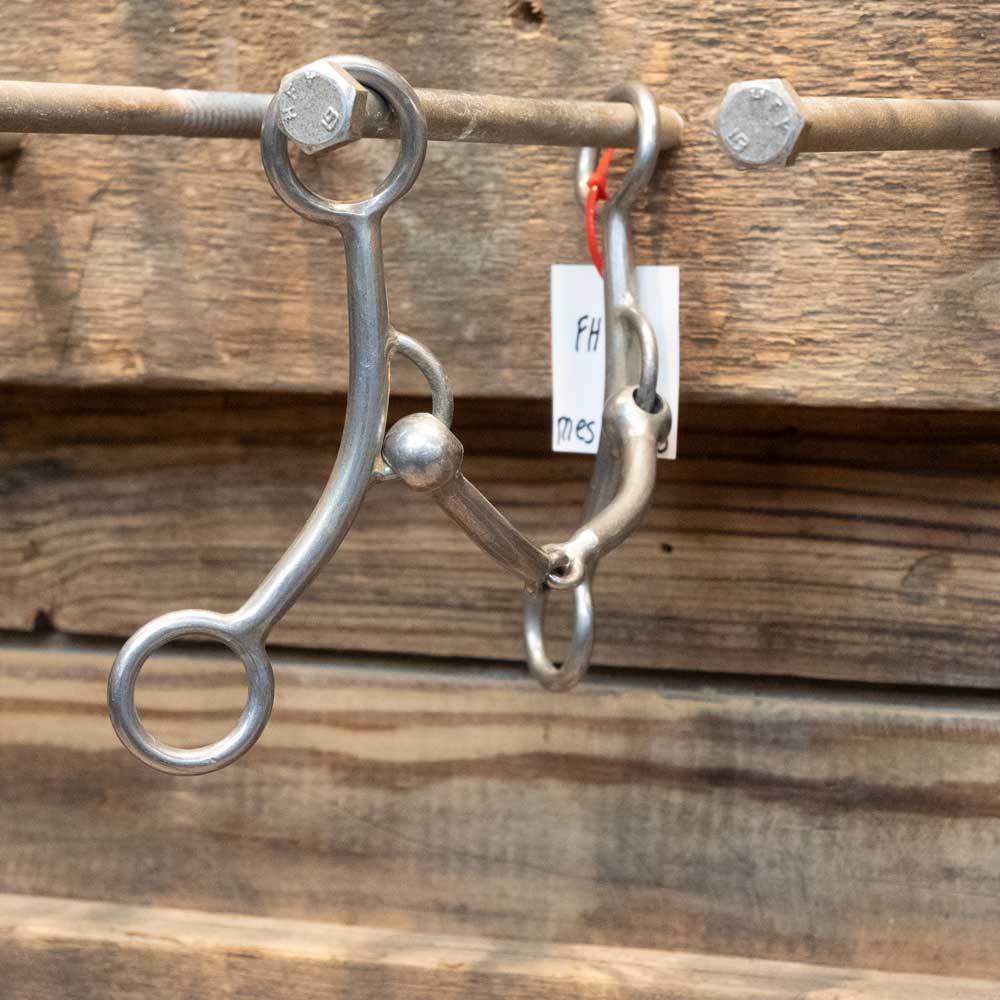 Flaharty Lil' Fat Betty Smooth Snaffle Bit  FH141 Tack - Bits Flaharty   