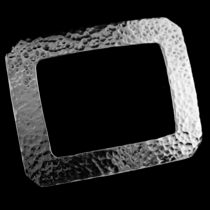 Comstock Heritage Garrison Hammered Sterling Silver Buckle ACCESSORIES - Additional Accessories - Buckles Comstock Heritage   