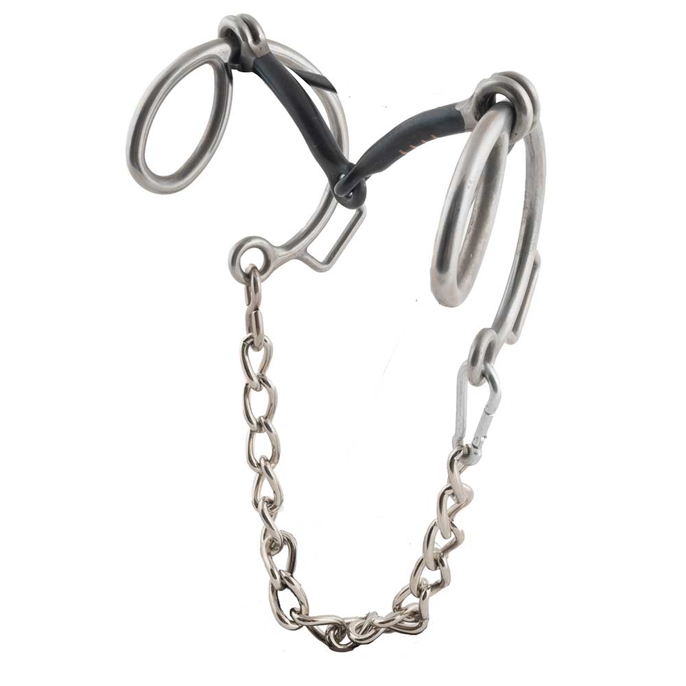 Stainless Steel 6" Snaffle Gag Bit Tack - Bits, Spurs & Curbs - Bits Formay   